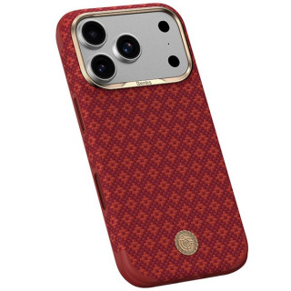 Усиленный чехол Benks ArmorGrid Edge X9 Kevlar Case для iPhone 18 Pro Max/17 Pro Max 6.9" (C.K.FL.AP.RD.X070) Sawy Red