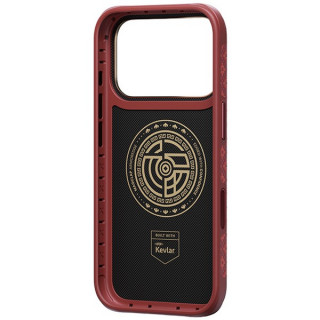 Усиленный чехол Benks ArmorGrid Edge X9 Kevlar Case для iPhone 18 Pro Max/17 Pro Max 6.9" (C.K.FL.AP.RD.X070) Sawy Red