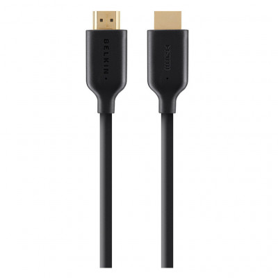Кабель Belkin HDMI с Ethernet 4K/Ultra HD 2 м (F3Y021bt2M) черный