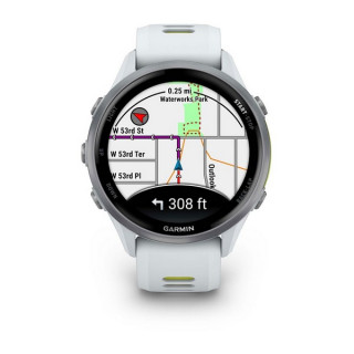 Умные часы Garmin Forerunner 970 Titanium with Whitestone Case and Whitestone/Translucent Amp Yellow Band (010-02969-11/010-02969-01)