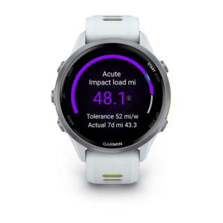 Умные часы Garmin Forerunner 970 Titanium with Whitestone Case and Whitestone/Translucent Amp Yellow Band (010-02969-11/010-02969-01)