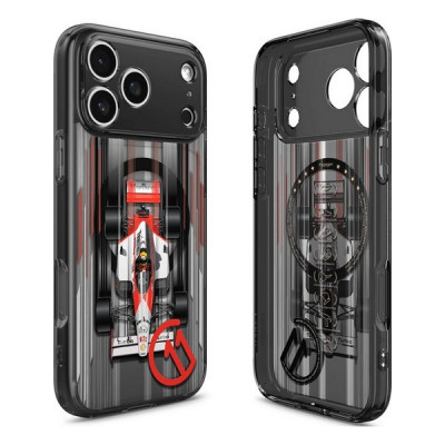 Чехол Spigen Ultra Hybrid c11 Turbo (MagFit) для iPhone 17 Pro Max серый/турбо (ACS10605)