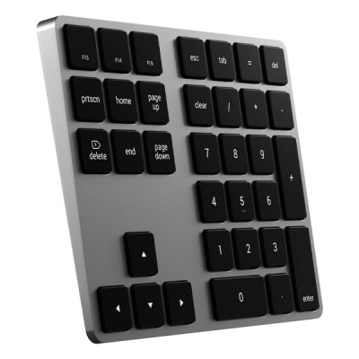 Беспроводная клавиатура Satechi Aluminum Extended Keypad (ST-XLABKM), Space Grey
