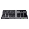 Беспроводная клавиатура Satechi Aluminum Extended Keypad (ST-XLABKM), Space Grey