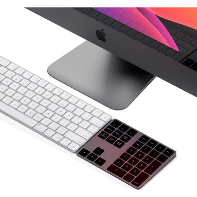 Беспроводная клавиатура Satechi Aluminum Extended Keypad (ST-XLABKM), Space Grey
