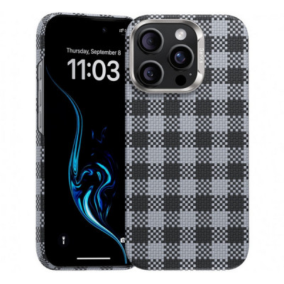 Чехол Benks ArmorVichy Spin Case built with Kevlar для iPhone 16 Pro 6.3" (C.K.FL.AP.WG.BF65) Black