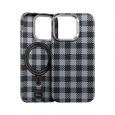 Чехол Benks ArmorVichy Spin Case built with Kevlar для iPhone 16 Pro 6.3" (C.K.FL.AP.WG.BF65) Black