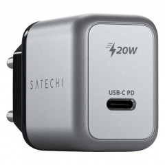 Сетевое зарядное устройство Satechi 20W USB-C PD Wall charger 1xUSB Type-C (PD) (ST-UC20WCM-EU) серый