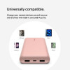 Внешний аккумулятор Belkin BoostCharge 20000mAh (BPB012btRG) Rose Gold