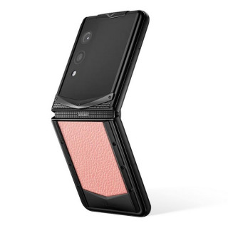 Vertu Quantum Flip Calfskin Milkshake Pink