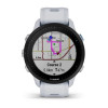 Умные часы Garmin Forerunner 955 с белым ремешком (010-02638-31)
