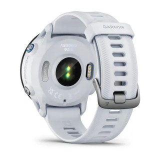 Умные часы Garmin Forerunner 955 с белым ремешком (010-02638-31)