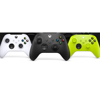 Беспроводной геймпад Microsoft для Xbox, черный