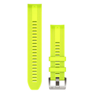 Ремешок Garmin Marq Silicone Rubber Strap Amp Yellow 22 мм (010-13225-05)