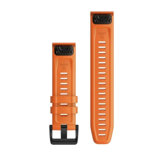 Ремешок силиконовый Garmin QuickFit 22 мм (010-12863-01) оранжевый