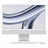 Apple iMac 24" Retina 4,5K, M3 (8C CPU, 8C GPU), 8 ГБ, 256 ГБ SSD, серебристый