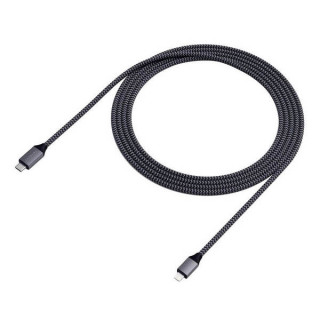 Кабель Satechi Type-C - Lightning 1.8 м (ST-TCL18M) серый космос
