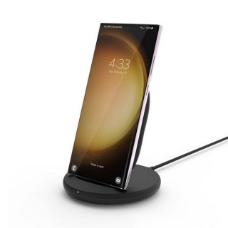 Беспроводное зарядное устройство Belkin BoostCharge Wireless Charging Stand 15W (WIB002vfBK) Black