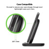 Беспроводное зарядное устройство Belkin BoostCharge Wireless Charging Stand 15W (WIB002vfBK) Black