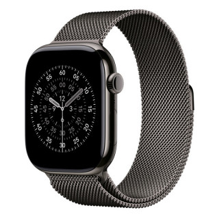 Ремешок Apple Milanese Loop для Apple Watch 46 мм Slate