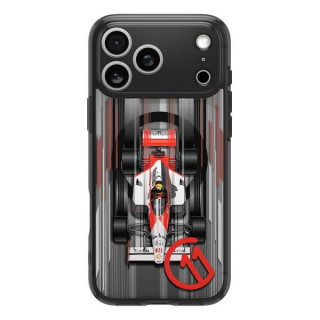 Чехол Spigen Ultra Hybrid c11 Turbo (MagFit) для iPhone 17 Pro серый/турбо (ACS10606)