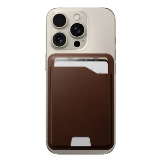 Картхолдер Nomad Leather Mag Wallet с Find My Tracking (NM011758858) Brown