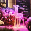Умная уличная гирлянда Twinkly 3D Reindeer - Doe, RGB+W LED, 95x60 см, 200 светодиодов, IP44 (TW3RD200SPP-TEU)