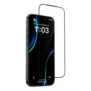 Защитное стекло Benks GlassWarrior 2.0 для iPhone 17 Pro 6.3" с антибликовым покрытием (C.M.C+.AP.BK.SE69) Black