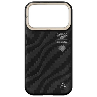 Чехол Airity Bamboo Fiber Case для iPhone 17 Pro Max (Fog Black)