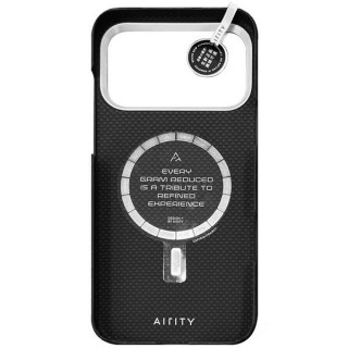 Чехол Airity Bamboo Fiber Case для iPhone 17 Pro Max (Fog Black)