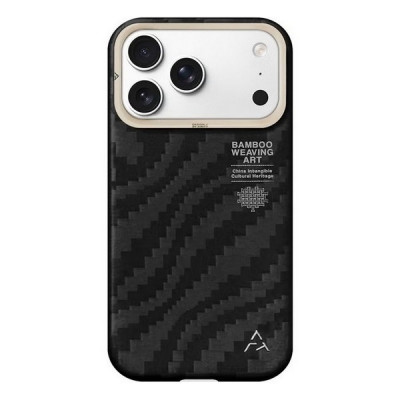 Чехол Airity Bamboo Fiber Case для iPhone 17 Pro Max (Fog Black)
