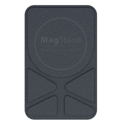 Магнитное крепление-подставка SwitchEasy MagStand для MagSafe, кожа, синий