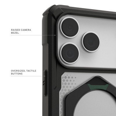 Чехол UAG Plasma XTE Magfit для iPhone 17 Pro Max 6.9" (11452811404G) Black/Clear