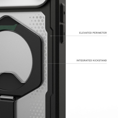 Чехол UAG Plasma XTE Magfit для iPhone 17 Pro Max 6.9" (11452811404G) Black/Clear