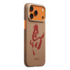 Чехол Pitaka Ink Horse Painting Ultra-Slim Case для iPhone 17 Pro 6.3" (HR1705P) Gold & Jade