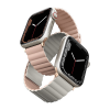 Ремешок Uniq Revix reversible Magnetic для Apple Watch 49/45/44/42 мм (45MM-REVPNKBEG), розовый/бежевый