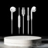 Наушники Powerology Stereo USB-C Earphones 1.2 м (PSTREPWH) White