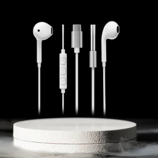 Наушники Powerology Stereo USB-C Earphones 1.2 м (PSTREPWH) White