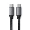 Кабель Satechi USB Type-C - USB Type-C 100W 2 м (ST-TCC2MM) серый космос