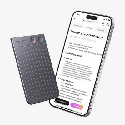 Диктофон Plaud Note AI Voice Recorder (PLD-64G-SI) Silver/Серебристый