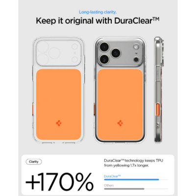 Чехол Spigen Ultra Hybrid T (MagFit) для iPhone 17 Pro Max Orange (ACS10474/ACS10468)