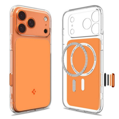 Чехол Spigen Ultra Hybrid T (MagFit) для iPhone 17 Pro Max Orange (ACS10474/ACS10468)