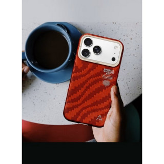 Чехол Airity Bamboo Fiber Case для iPhone 17 Pro Max (Claret Red)
