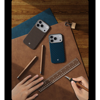 Чехол Benks ArmorGrid ArmorAir Case built with Kevlar для iPhone 17 6.3" (C.K.FL.AP.BE.0067) Blue