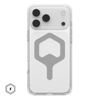 Чехол UAG Plyo Magfit для iPhone 17 Pro Max 6.9" (114530114333) Ice/Silver