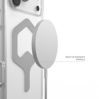 Чехол UAG Plyo Magfit для iPhone 17 Pro Max 6.9" (114530114333) Ice/Silver