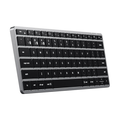 Клавиатура беспроводная Satechi Slim X1 Bluetooth Keyboard Backlit BT (ST-BTSX1M-RU) серый