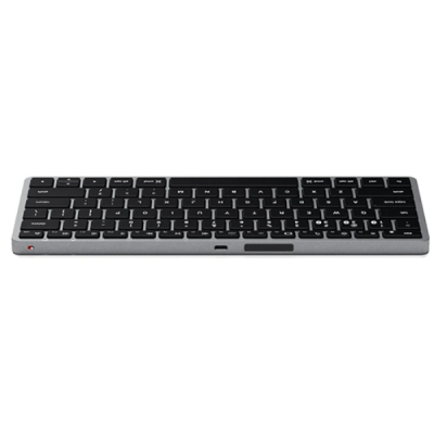 Клавиатура беспроводная Satechi Slim X1 Bluetooth Keyboard Backlit BT (ST-BTSX1M-RU) серый