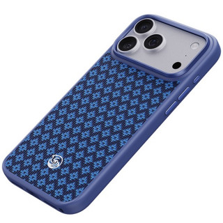 Усиленный чехол Benks ArmorGrid Pro Kevlar Case для iPhone 18 Pro Max/17 Pro Max 6.9" (C.K.FL.AP.BE.B073) Blue