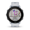 Умные часы Garmin Forerunner 955 Solar с белым ремешком (010-02638-21)